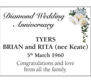 BRIAN and RITA TYERS