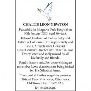 LEON NEWTON CHALLIS