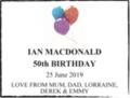 IAN MACDONALD