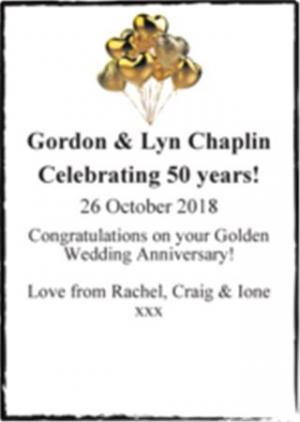 Gordon & Lyn Chaplin