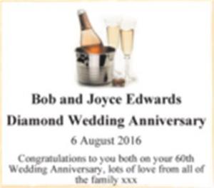 Bob and Joyce Edwards