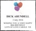 DICK ARUNDELL