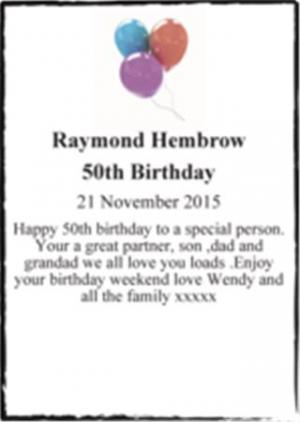 Raymond Hembrow