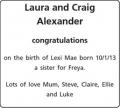 Laura and Craig Alexander