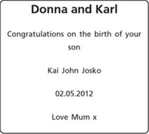 Donna and Karl