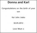 Donna and Karl